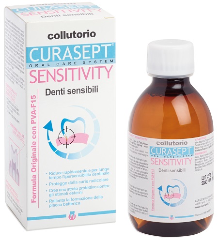CURASEPT SENSITIVITY COLLUTORIO 200 ML - Farmastop