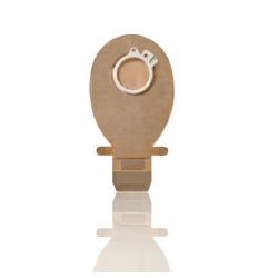SACCA PER ILEOSTOMIA SISTEMA A 2 PEZZI SENSURA CLICK APERTA RICOPERTA IN TNT FORO 50MM CAPACITA' 650ML 30 PEZZI - Farmastop