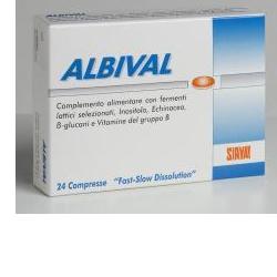 ALBIVAL PROBIOTICO 24 COMPRESSE - Farmastop