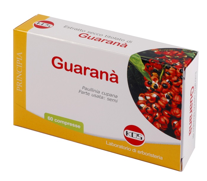 GUARANA' ESTRATTO SECCO 60 COMPRESSE - Farmastop