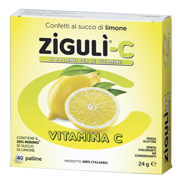 ZIGULI C LIMONE 40 CONFETTI 24 G - Farmastop