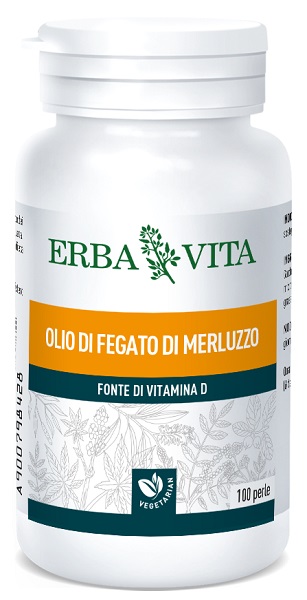 OLIO FEGATO MERLUZZO 100 PERLE 453 MG - Farmastop
