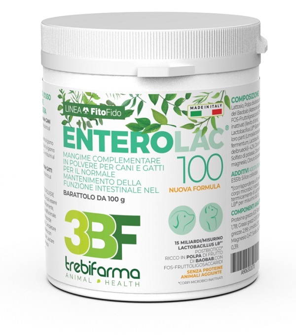 ENTEROLAC POLVERE BARATTOLO 100 G - Farmastop
