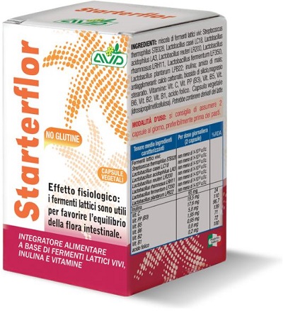 STARTERFLOR 25 CAPSULE - Farmastop