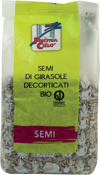 SEMI DI GIRASOLE DECORTICATI BIO 250 G - Farmastop