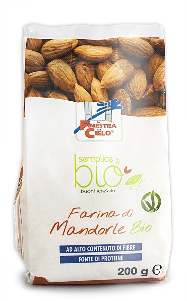 FARINA DI MANDORLE BIO 200 G - Farmastop