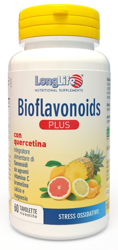 LONGLIFE BIOFLAVONOIDS PLUS 60 TAVOLETTE - Farmastop