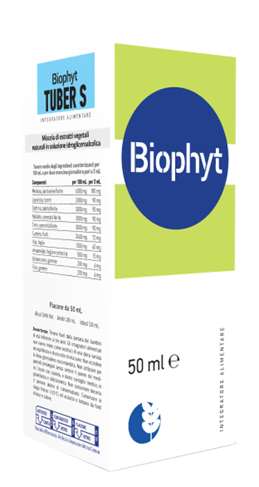 BIOPHYT TUBER S 50 ML SOLUZIONE IDROALCOLICA - Farmastop