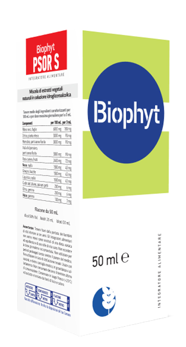BIOPHYT PSOR S 50 ML SOLUZIONE IDROALCOLICA - Farmastop