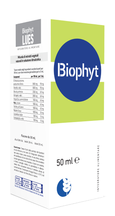 BIOPHYT LUES 50 ML SOLUZIONE IDROALCOLICA - Farmastop