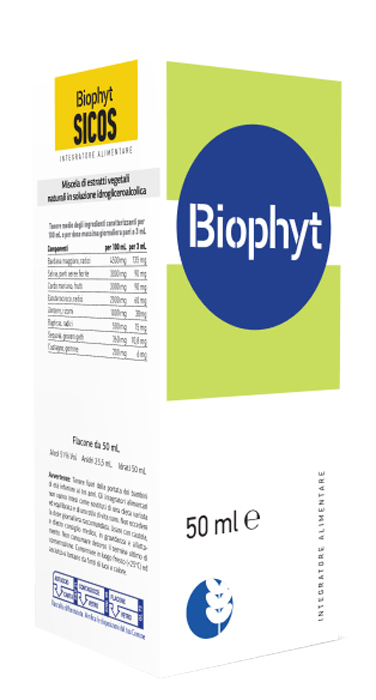 BIOPHYT SICOS 50 ML SOLUZIONE IDROALCOLICA - Farmastop