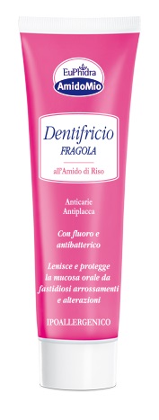 EUPHIDRA AMIDOMIO DENTIFRICIO FRAGOLA 50 ML - Farmastop