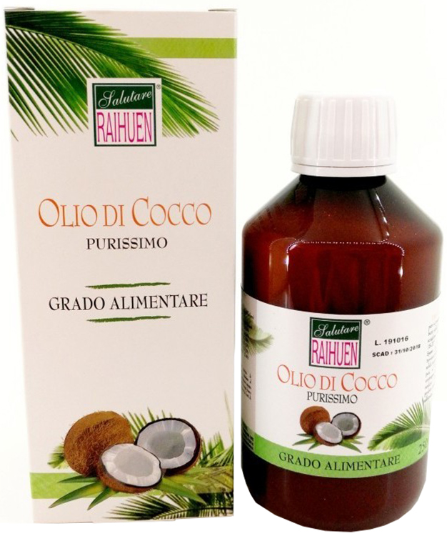 RAIHUEN OLO COCCO GRADO ALIMENTARE 250 ML - Farmastop