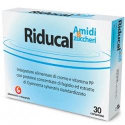 RIDUCAL AMIDI & ZUCCHERI 30 COMPRESSE - Farmastop