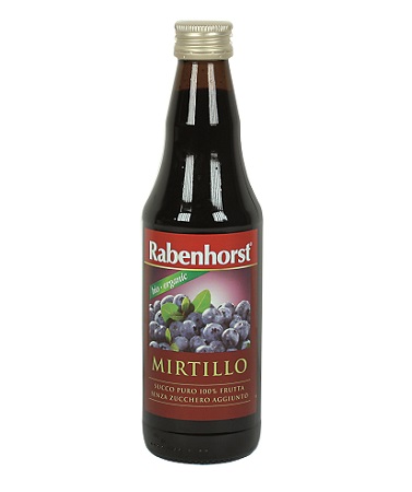 RABENHORST SUCCO MIRTILLO NERO BIO 330 ML - Farmastop