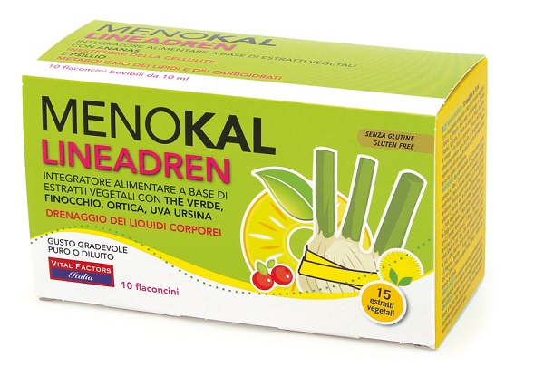 MENOKAL LINEADREN 10 FLACONCINI 10 ML - Farmastop