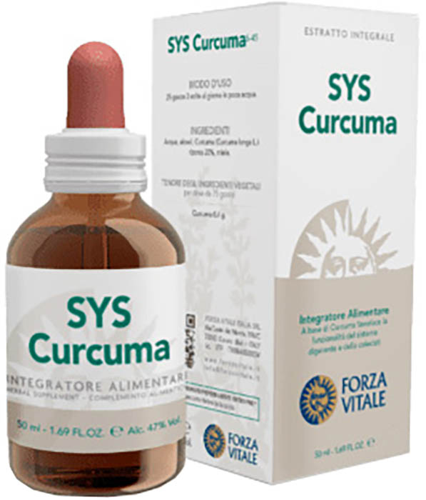 SYS CURCUMA GOCCE 50 ML - Farmastop