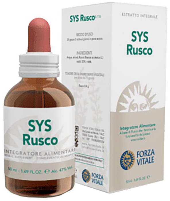 SYS RUSCO GOCCE 50 ML - Farmastop