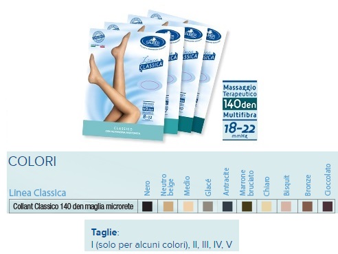 SAUBER COLLANT 140 DENARI MAGLIA MICRORETE BISQUIT 4 LINEA CLASSICA - Farmastop