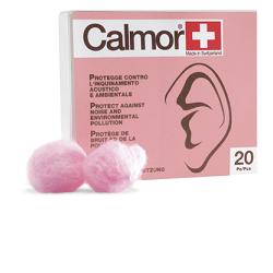 TAPPO AURICOLARE ANTISUONO IN CERA NATURALE CALMOR 20 PEZZI CODICE ARTICOLO 22043 - Farmastop