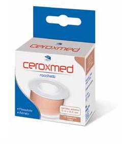 CEROTTO IN ROCCHETTO CEROXMED AERATO IN TESSUTO ROSA 500X2,50 CM 1 PEZZO - Farmastop