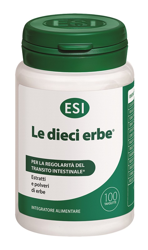 ESI LE DIECI ERBE 100 TAVOLETTE - Farmastop