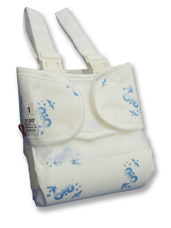 MUTANDINA CORRETTIVA GIO' PER DISPLASIA PER BAMBINI DALLA NASCITA FINO A 5/6KG MISURA 1 - Farmastop