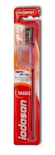 IODOSAN TASSO SPAZZOLINO SETOLE NATURALI - Farmastop