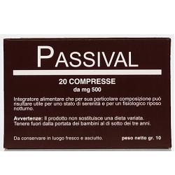 PASSIVAL ESTRATTO ERBORISTICO 20 COMPRESSE - Farmastop