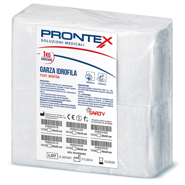 PRONTEX GARZA 30X30CM 1KG - Farmastop