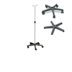 PIANTANA PER FLEBO CON RUOTE PER LA CAMERA DEL MALATO ARTICOLO 4280 - Farmastop