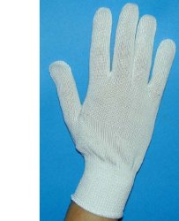 GUANTO IN COTONE BIANCO 6,5 - Farmastop