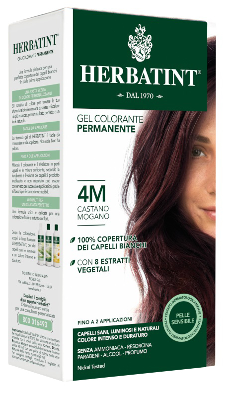 HERBATINT 4M CASTANO MOGANO 150 ML - Farmastop