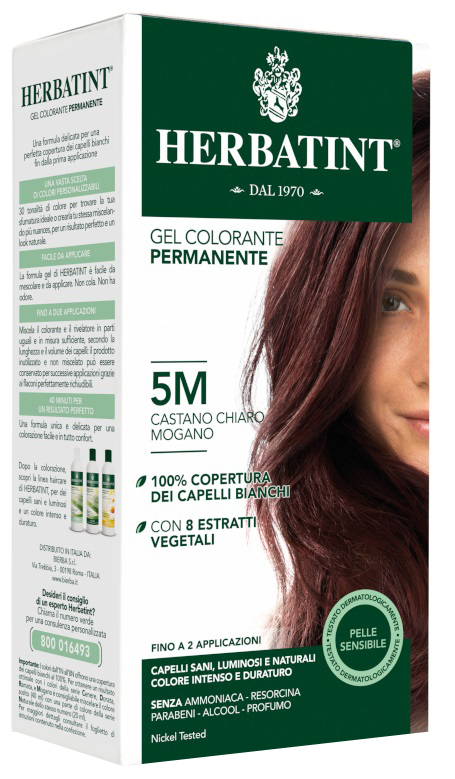 HERBATINT 5M CASTANO CHIARO MOGANO 150 ML - Farmastop