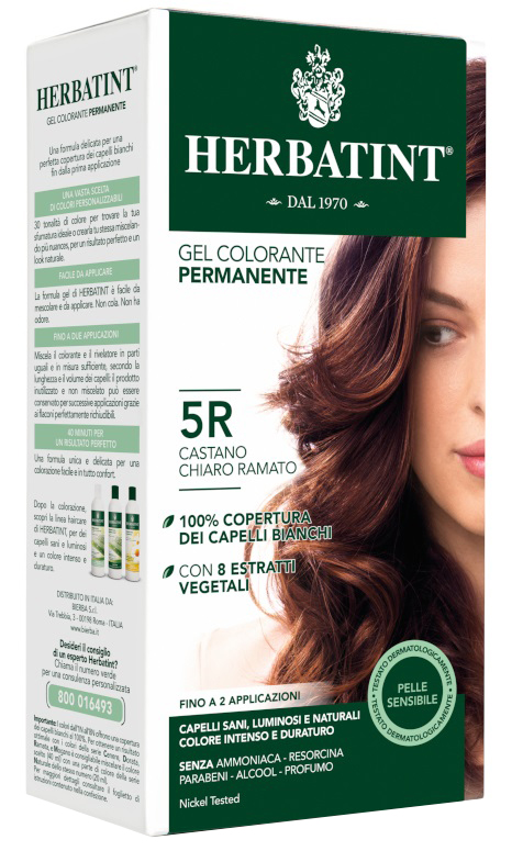 HERBATINT 5R CASTANO CHIARO RAMATO 150 ML - Farmastop