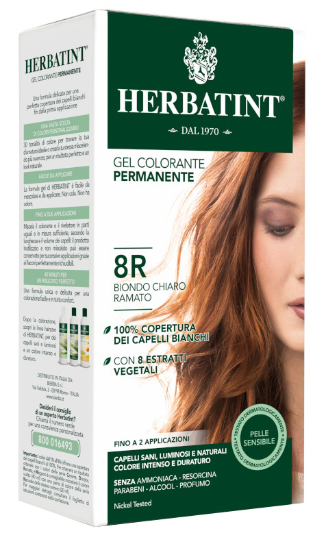 HERBATINT 8R BIONDO CHIARO RAMATO 150 ML - Farmastop