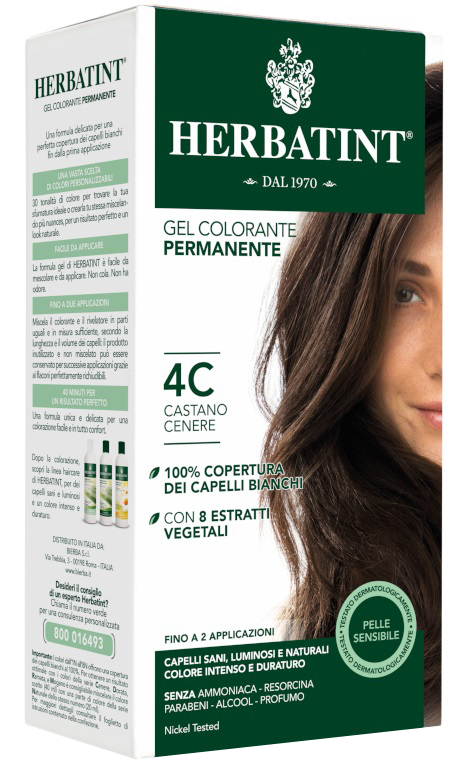 HERBATINT 4C CASTANO CENERE 150 ML - Farmastop