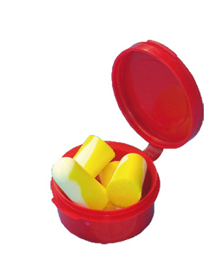 EAR PLUGS TAPPI AURICOLARI ANTIRUMORE AD ESPANSIONE IN SCHIUMA POLIURETANICA SUPERFICIE LISCIA 2 PEZZI - Farmastop