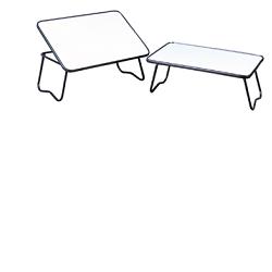 TAVOLINO DA LETTO CON PIANO ANTIGRAFFIO E BORDO DI CONTENIMENTO. GAMBE PIEGHEVOLI. DIMENSIONI 60X40X24CM - Farmastop