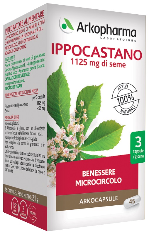 ARKO CAPSULE IPPOCASTANO 45 CAPSULE - Farmastop