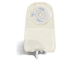 SACCA UROSTOMIA TRASPARENTE PRETAGLIATA MONO PEZZO CON BARRIERA PROTETTIVA IN STOMAHESIVE E VALVOLA ANTIREFLUSSO URODRESS 45MM 10 PEZZI - Farmastop