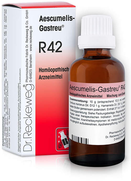 RECKEWEG R42 GOCCE 22 ML - Farmastop