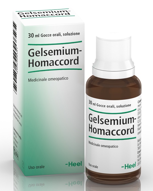HEEL GELSEMIUM HOMACCORD GOCCE 30 ML - Farmastop