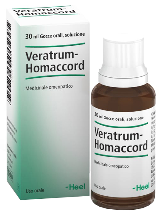 HEEL VERATRUM HOMACCORD GOCCE 30 ML - Farmastop