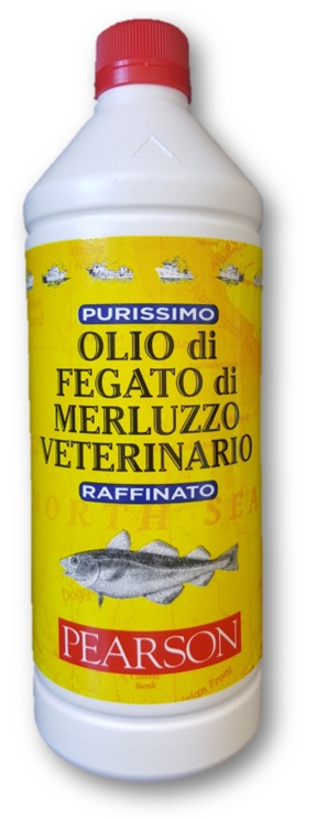 OLIO FEGATO MERLUZZO PURISSIMO 1 LITRO - Farmastop