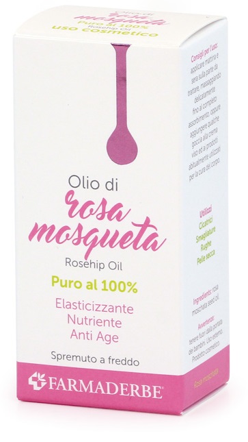 ROSA MOSQUETA OLIO PURO 100% - Farmastop