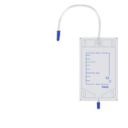 SACCA DI DRENAGGIO DA GAMBA PER INCONTINENZA TUBO 35 CM 10 PEZZI - Farmastop