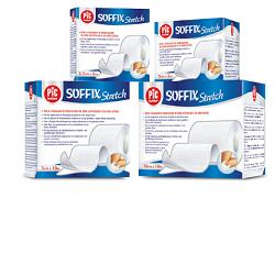 CEROTTO IN ROTOLO PIC SOFFIX STRETCH TESSUTO NON TESSUTO ESTENDIBILE 10X1000 CM 1 PEZZO - Farmastop
