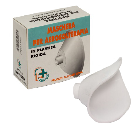 MASCHERA IN PLASTICA. RICAMBIO PER AEROSOLTERAPIA - Farmastop