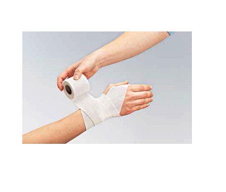 BENDA ELASTICA MEDICATA AUTOADESIVA FORTELAST PLUS CON OSSIDO DI ZINCO 10X450 CM - Farmastop